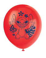 Disney Stitch 12" Latex Balloons, 8ct - Image 5