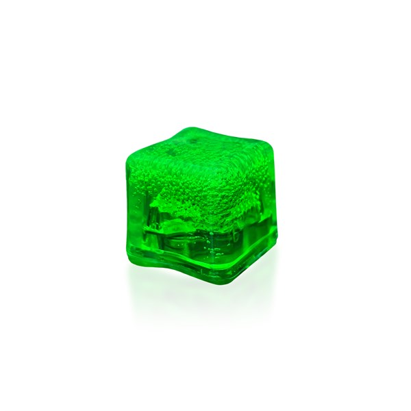 Neon Green LED Ice Cubes