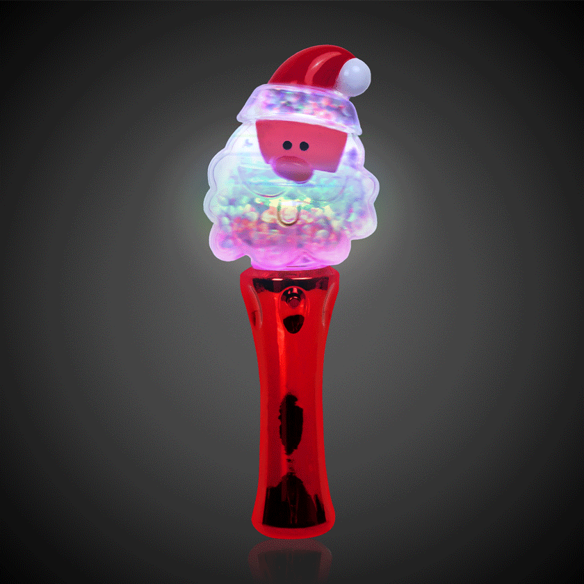 LED Santa Spinner Wand