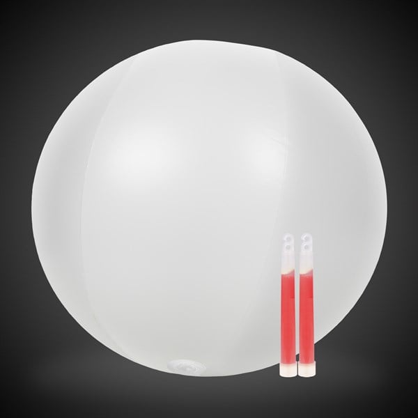 Glow in the Dark Orange 24" Beach Ball