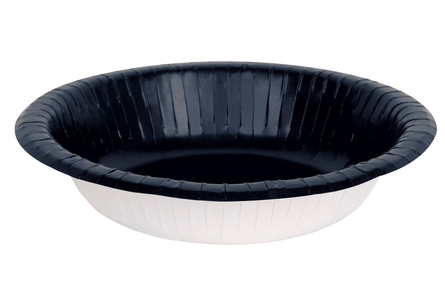 Black Solid 20oz Paper Bowls, 20ct - Image 2