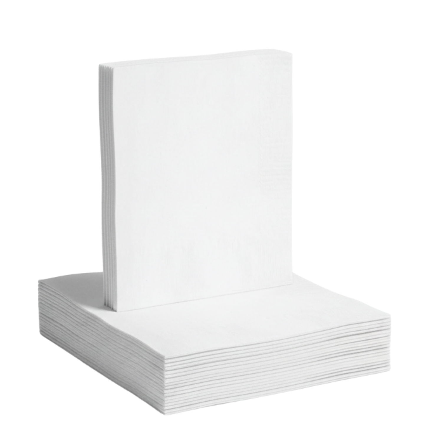 Bright White Solid Luncheon Napkins, 40ct