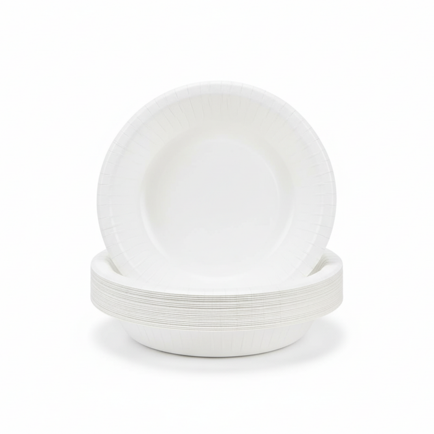 White Solid 20oz Paper Bowls, 20ct