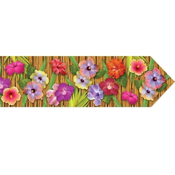 Tropical Hibiscus Table Runner