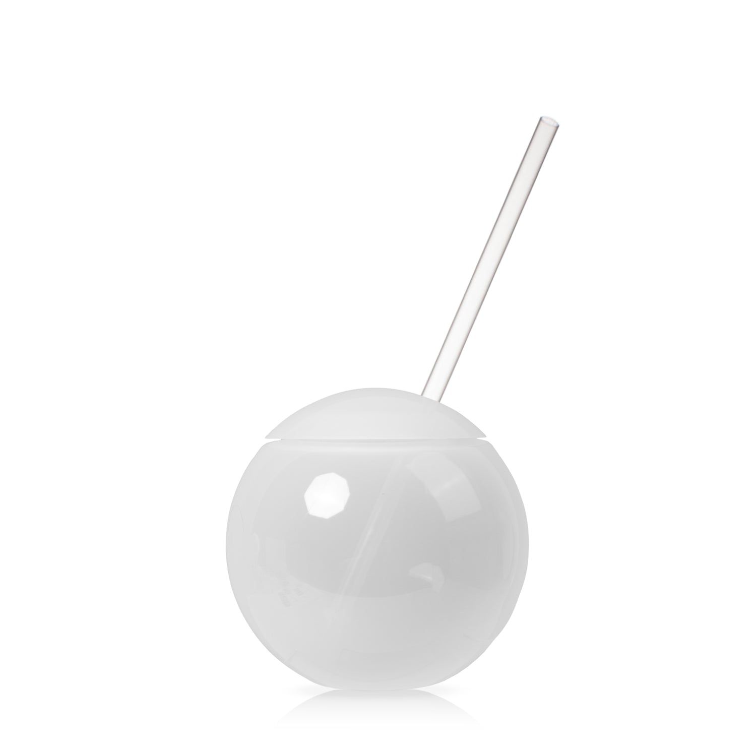 20 oz. Tumbler Ball Cup with Straw