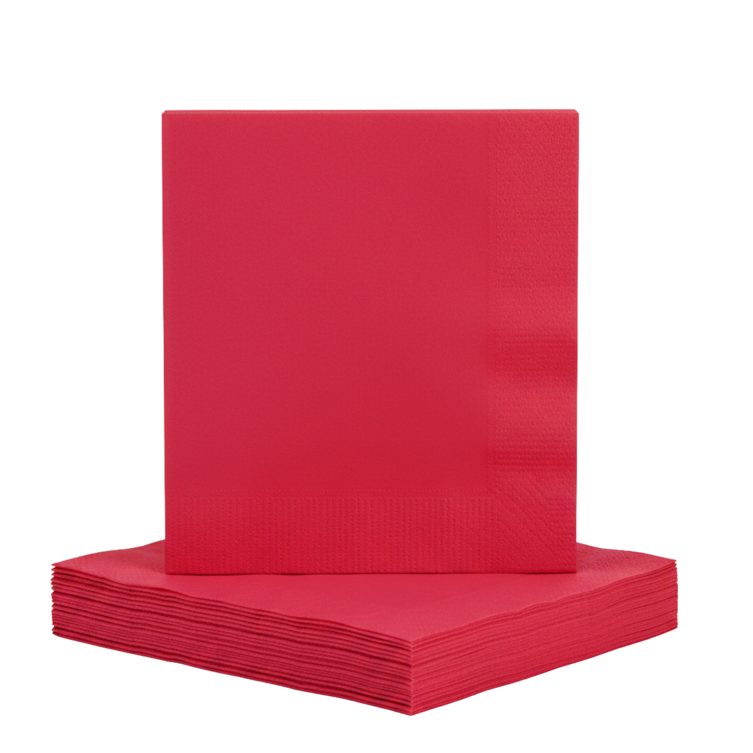 Ruby Red Solid Luncheon Napkins, 40ct
