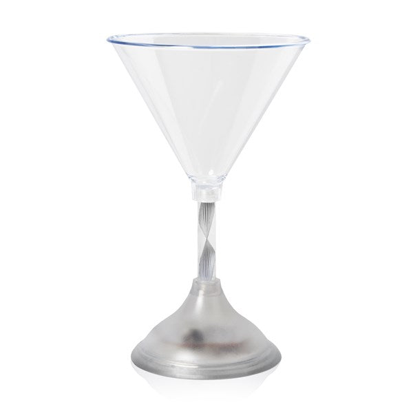 LED 7 oz. Martini Glass