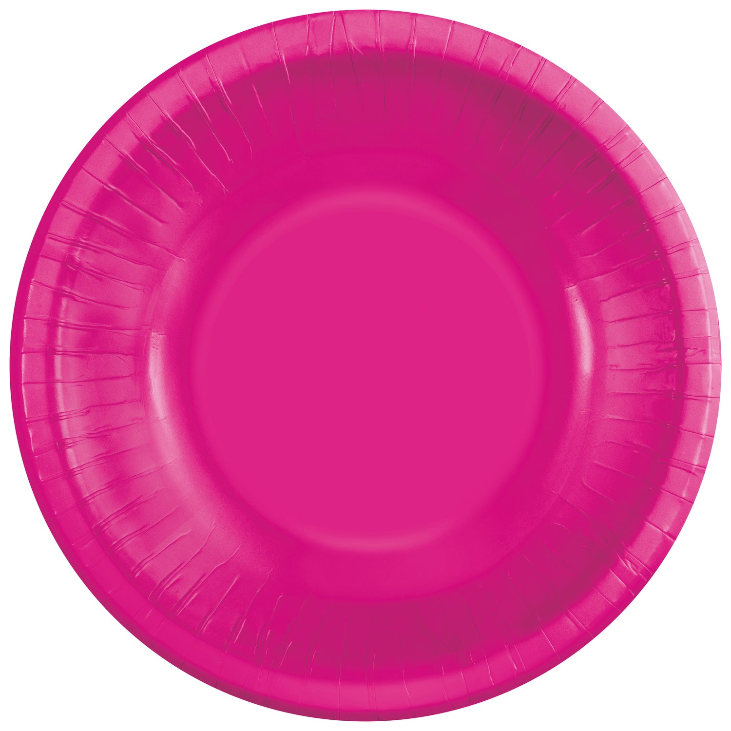 Neon Pink Solid 20oz Paper Bowls, 20ct