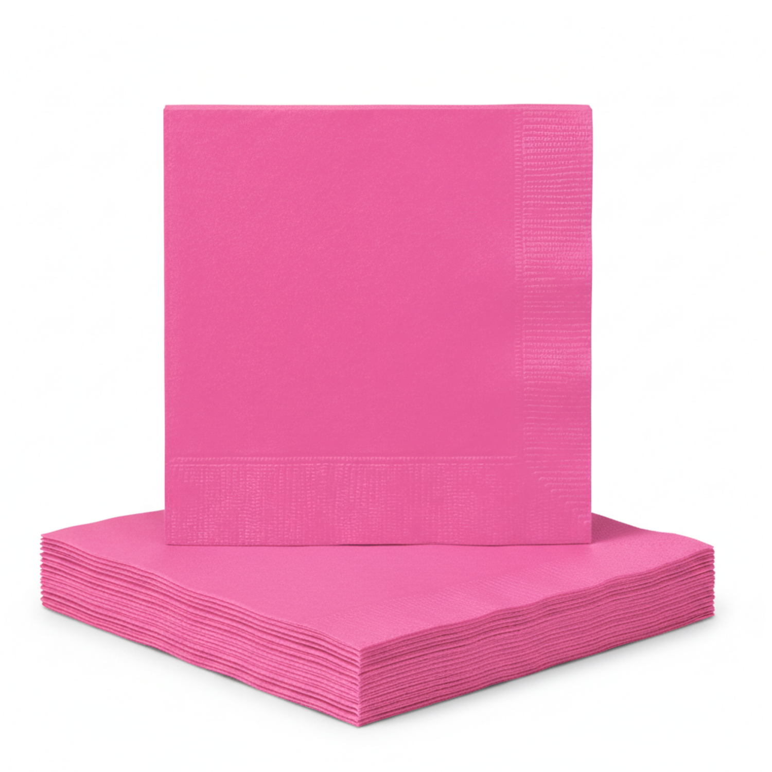 Hot Pink Solid Luncheon Napkins, 40ct