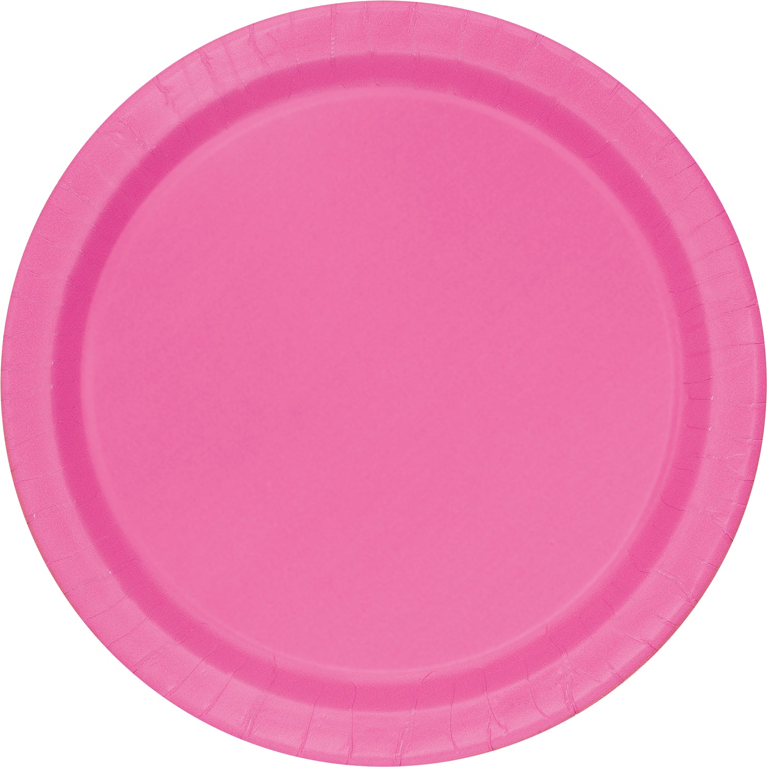 Hot Pink Solid Round 9" Dinner Plates, 20ct