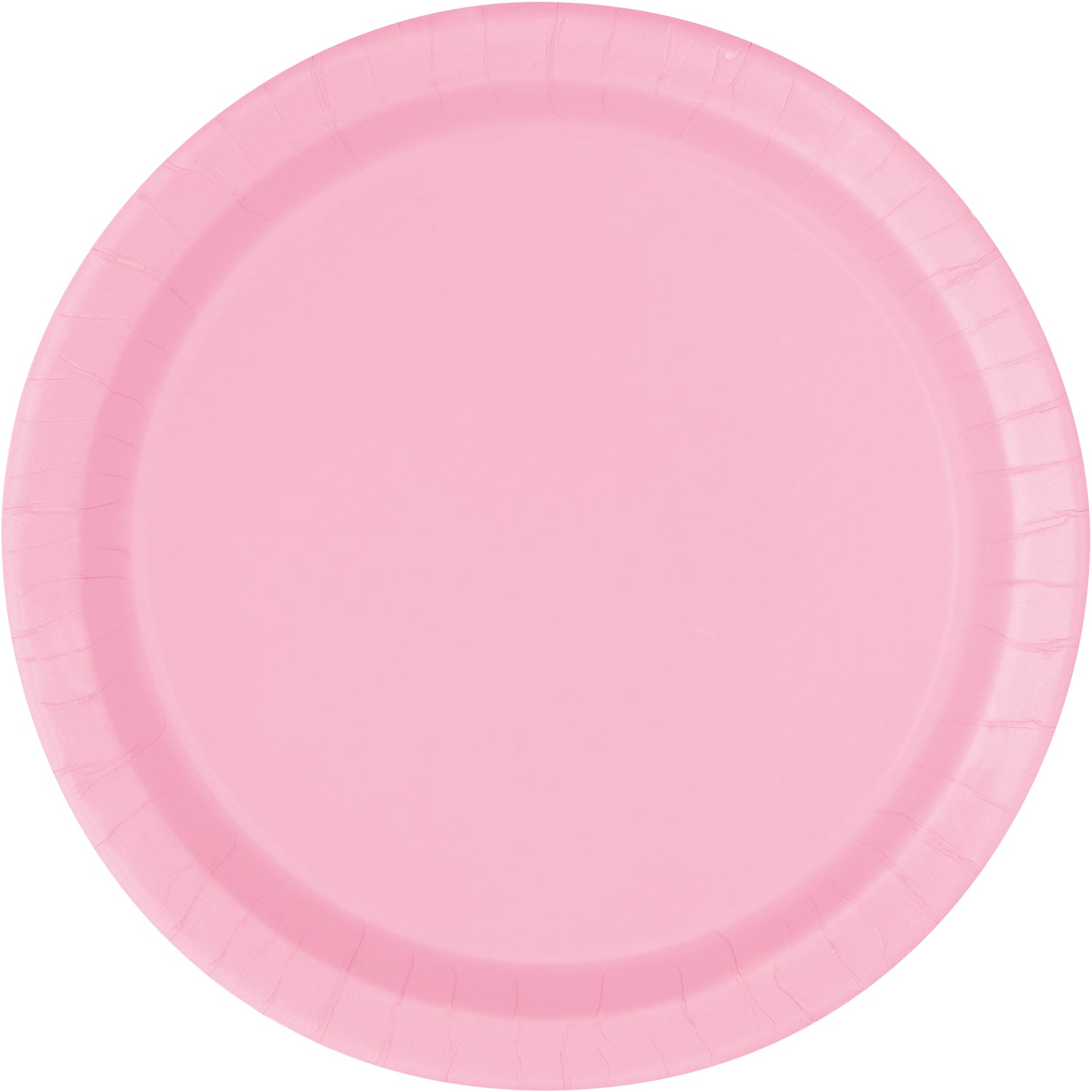 Lovely Pink Solid Round 10" Dinner Plates, 20ct