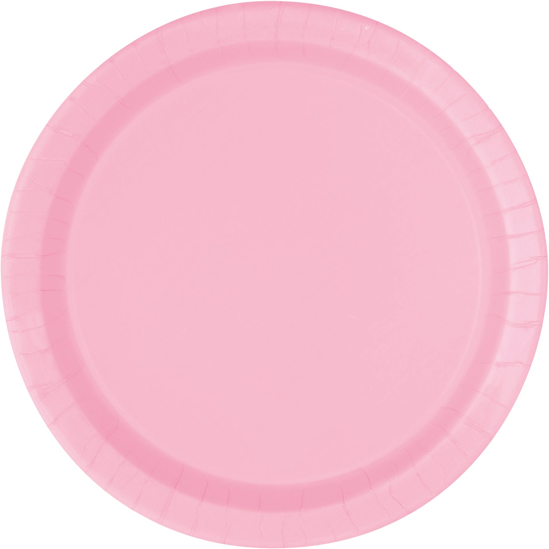 Lovely Pink Solid Round 10" Dinner Plates, 20ct