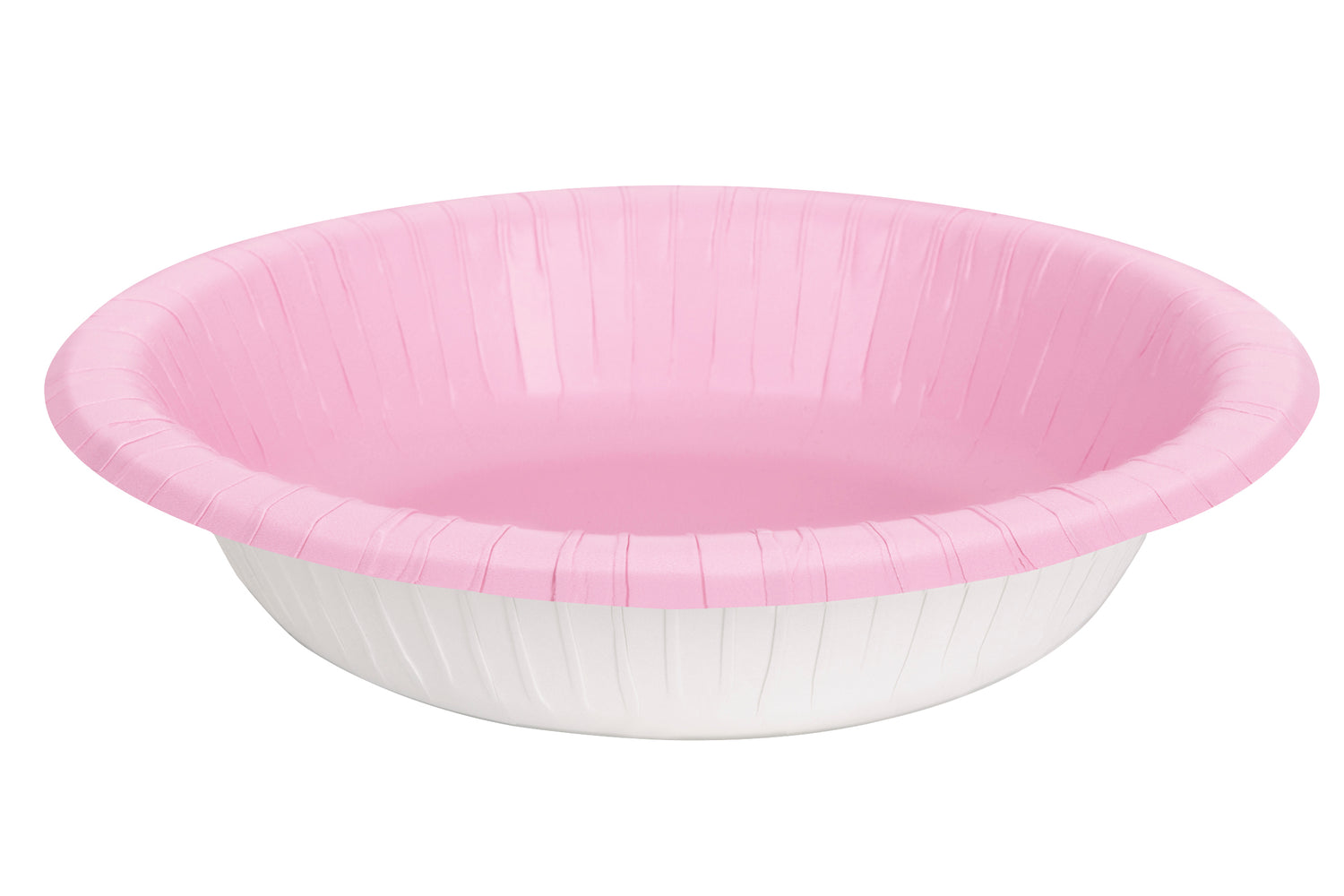 Lovely Pink Solid 20oz Paper Bowls, 20ct - Image 2
