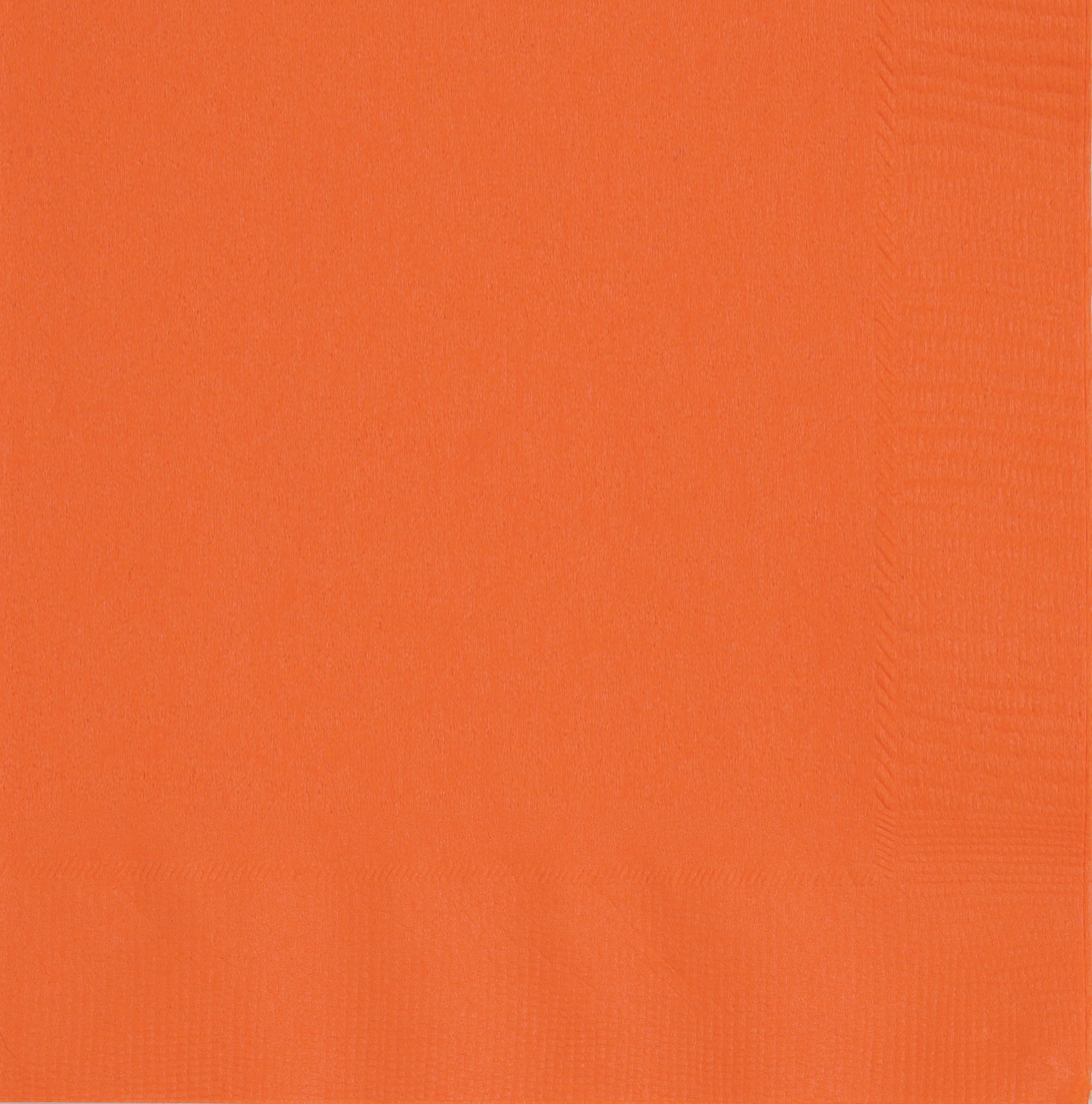Pumpkin Orange Solid Luncheon Napkins, 40ct