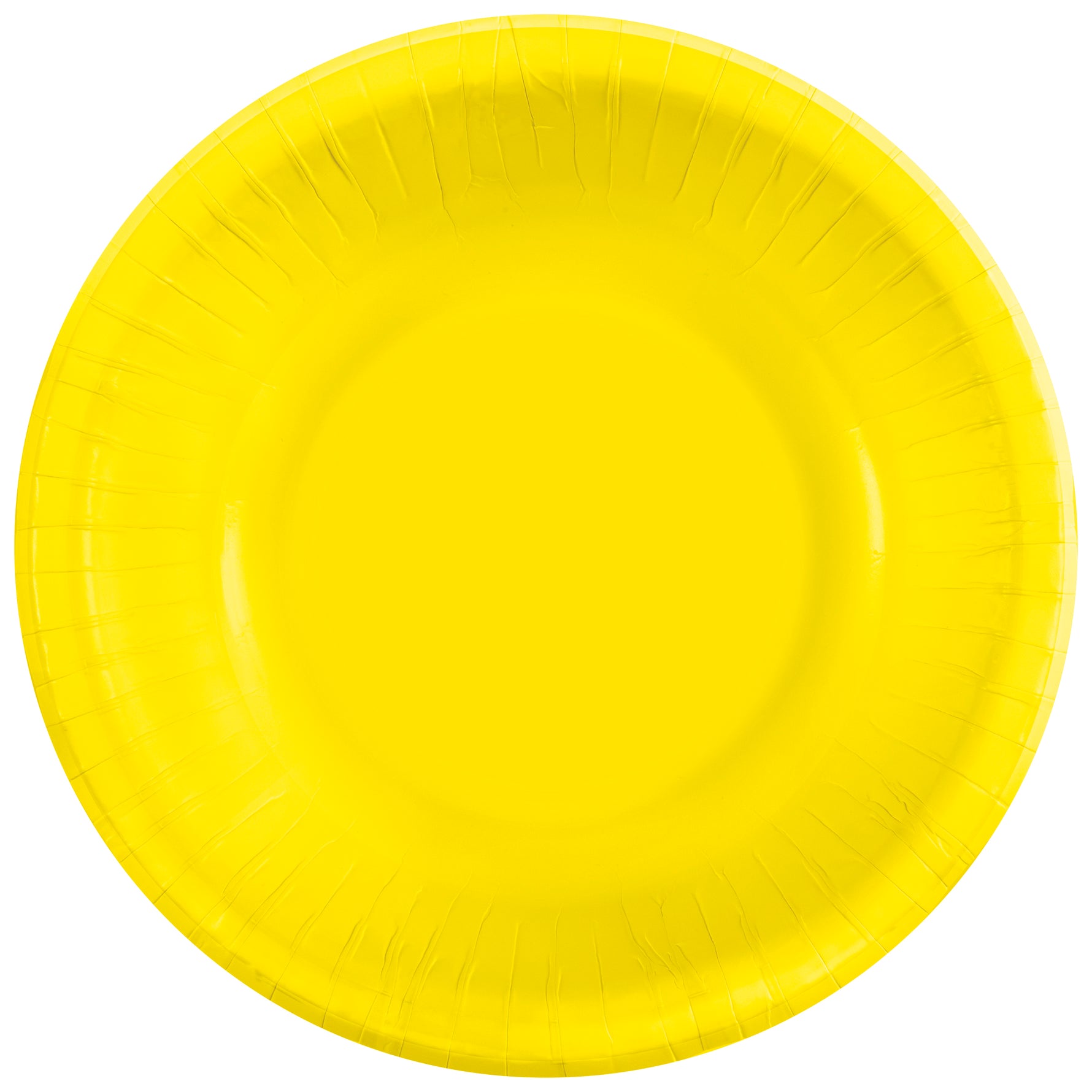 Neon Yellow Solid 20oz Paper Bowls, 20ct