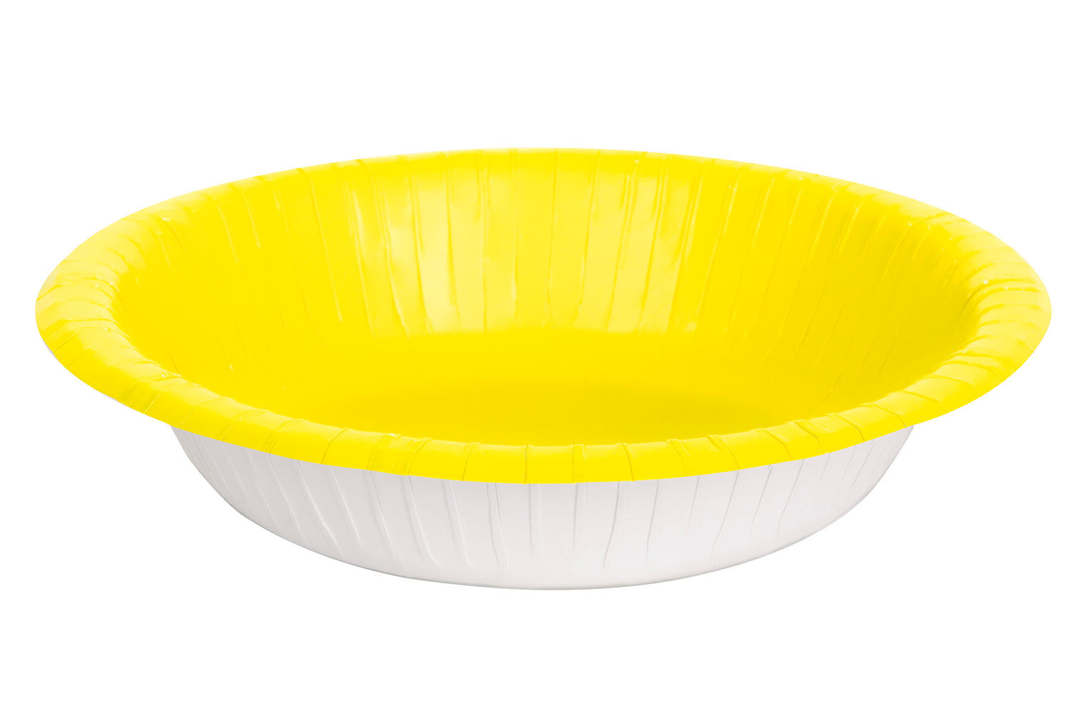 Neon Yellow Solid 20oz Paper Bowls, 20ct - Image 2
