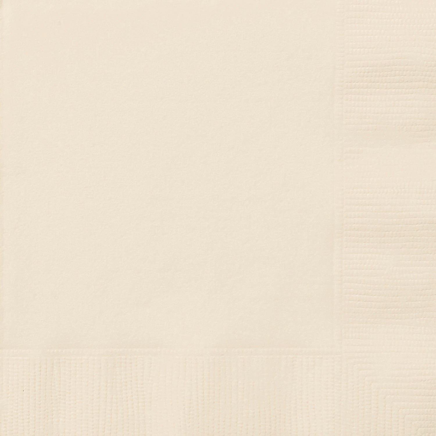 Vanilla Cream Solid Luncheon Napkins, 40ct