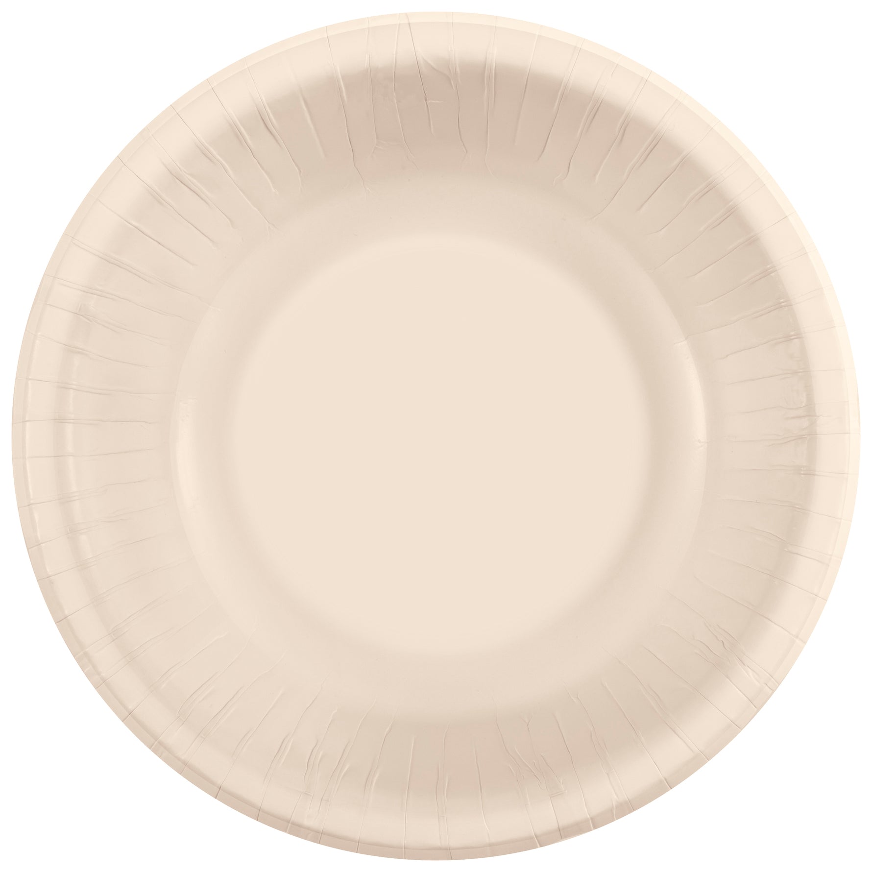 Vanilla Cream Solid 20oz Paper Bowls, 20ct