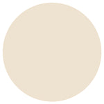 Vanilla Cream Solid Round Plastic Table Cover, 84" - Image 3