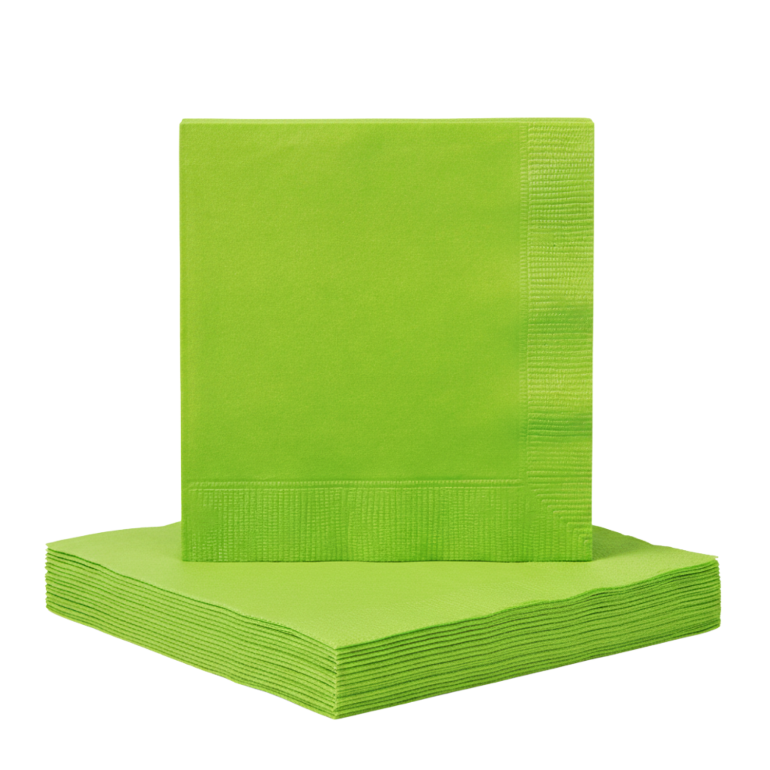 Neon Green Solid Luncheon Napkins, 40ct