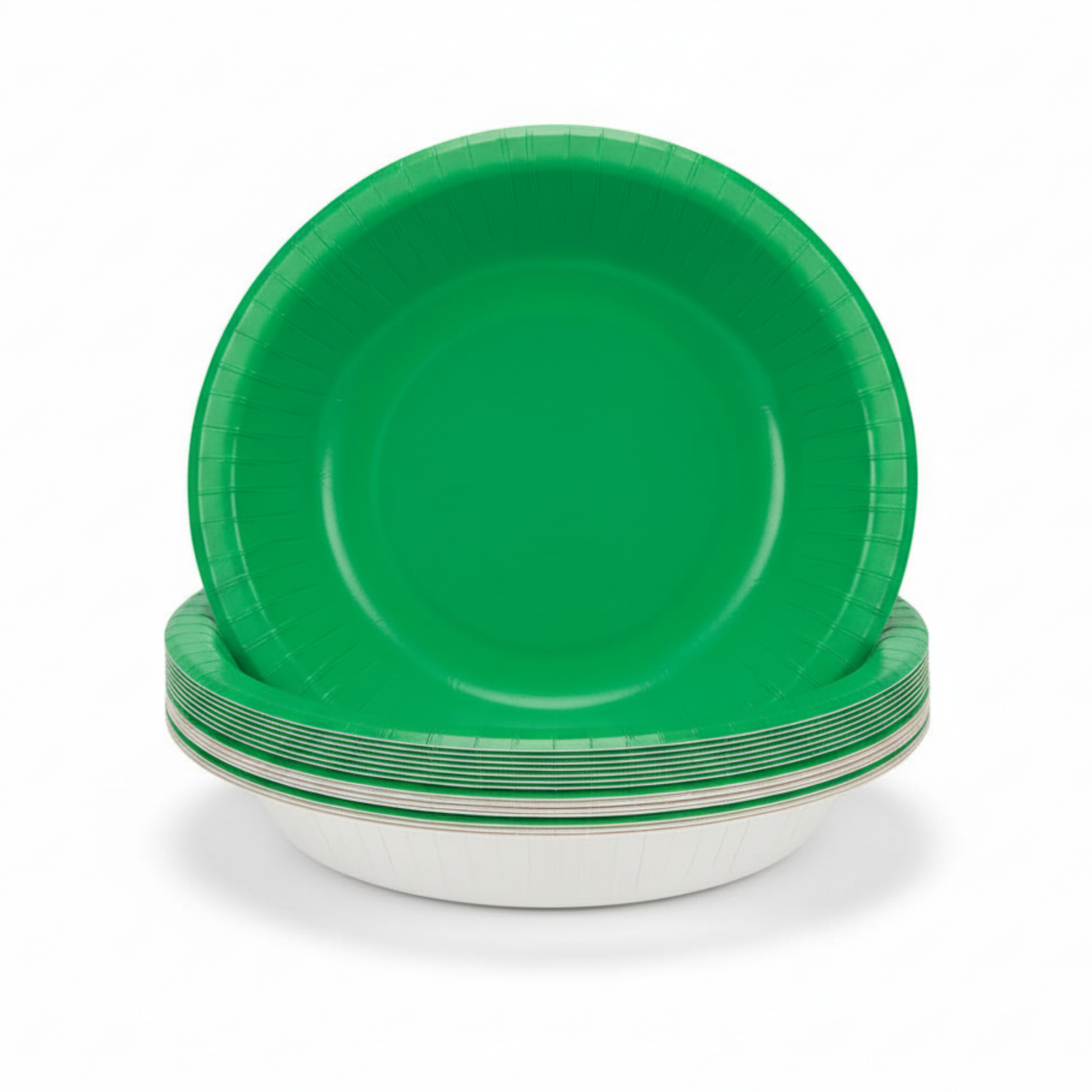 Emerald Green Solid 20oz Paper Bowls, 20ct