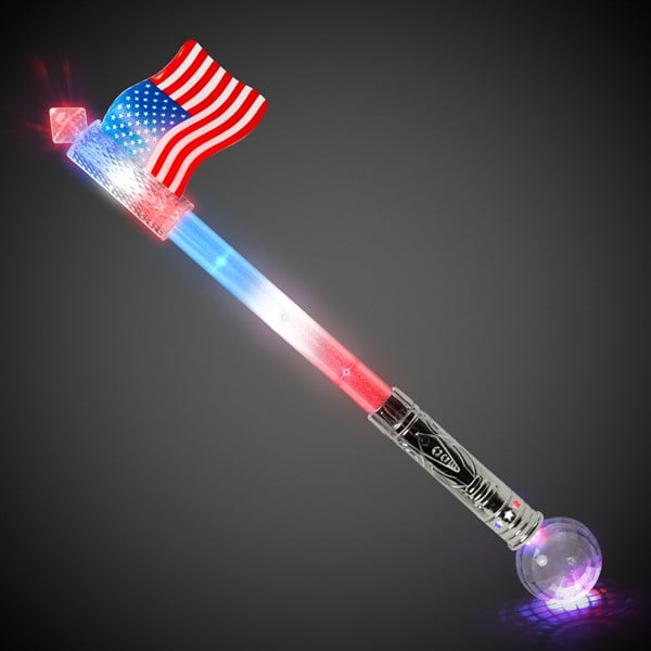 LED USA Flag Wand