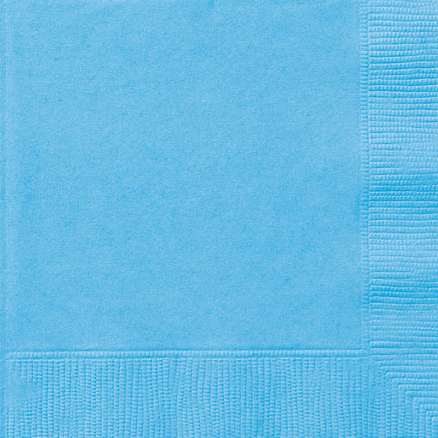 Powder Blue Solid Beverage Napkins, 40ct