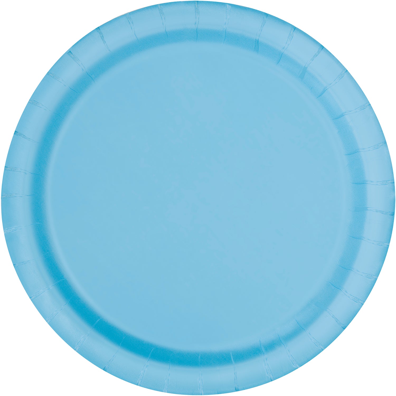 Powder Blue Solid Round 9" Dinner Plates, 20ct