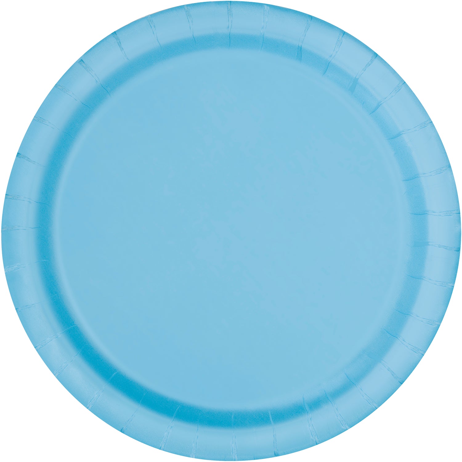 Powder Blue Solid Round 10" Dinner Plates, 20ct