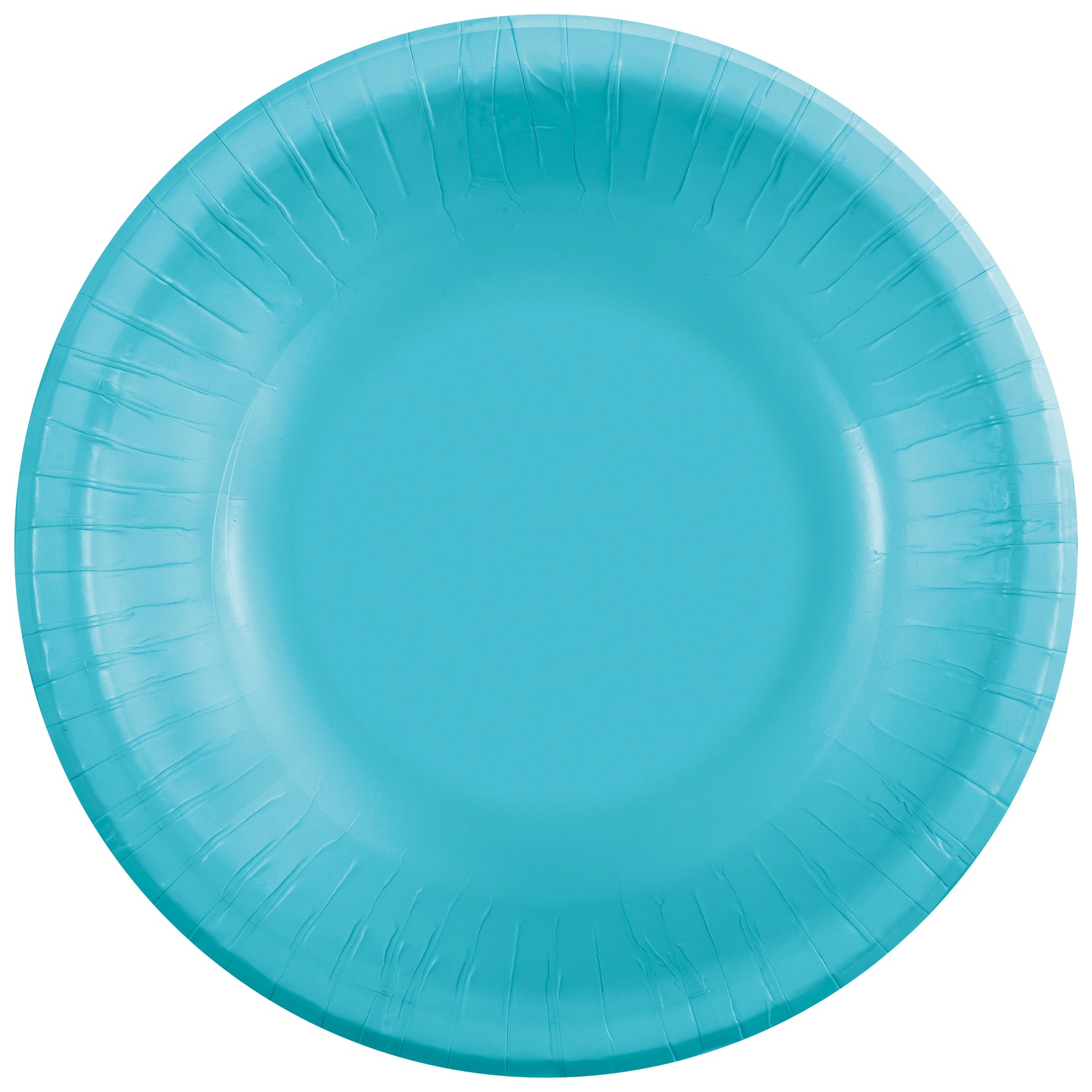Terrific Teal Solid 20oz Paper Bowls, 20ct