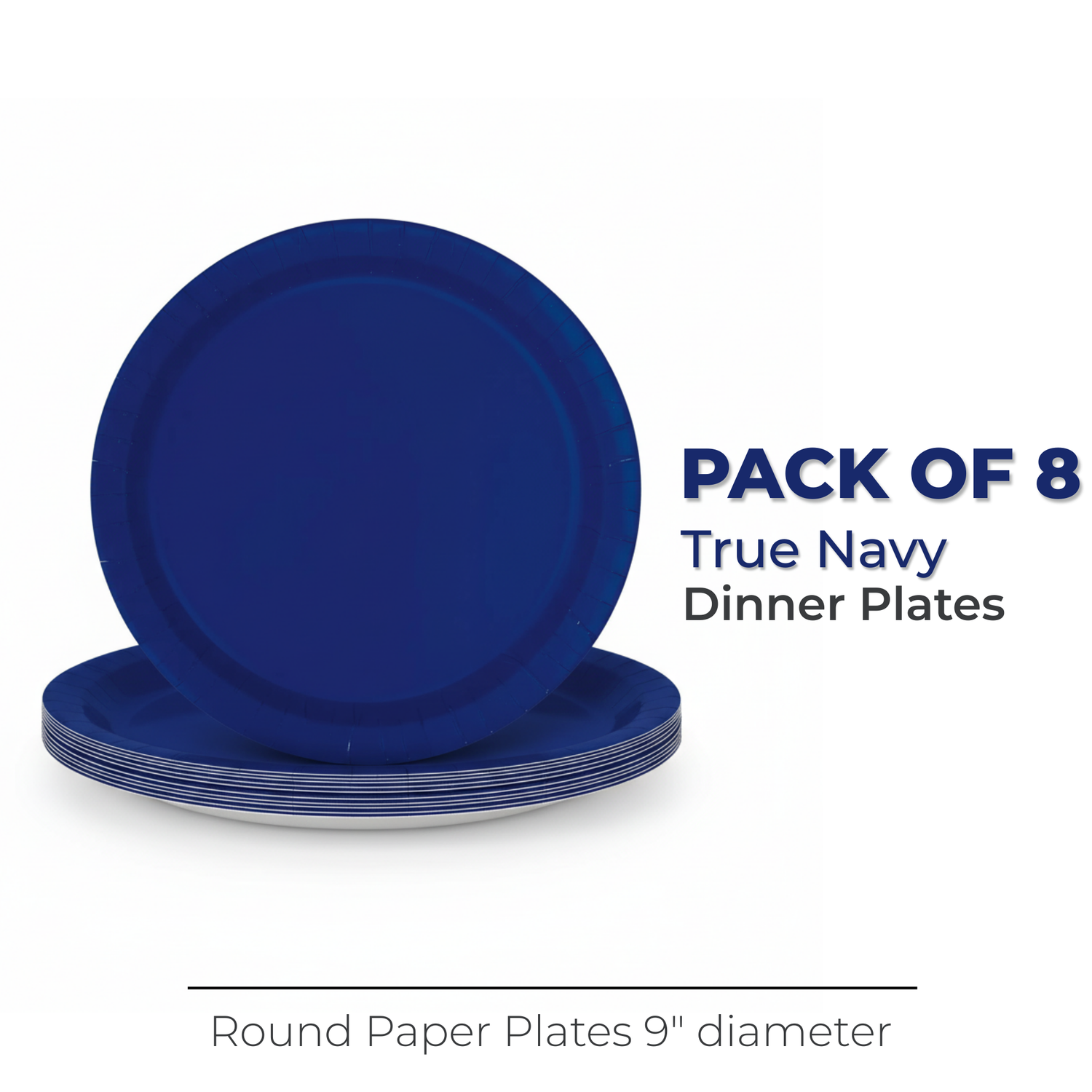 True Navy Party Kit for 16 people - Standard