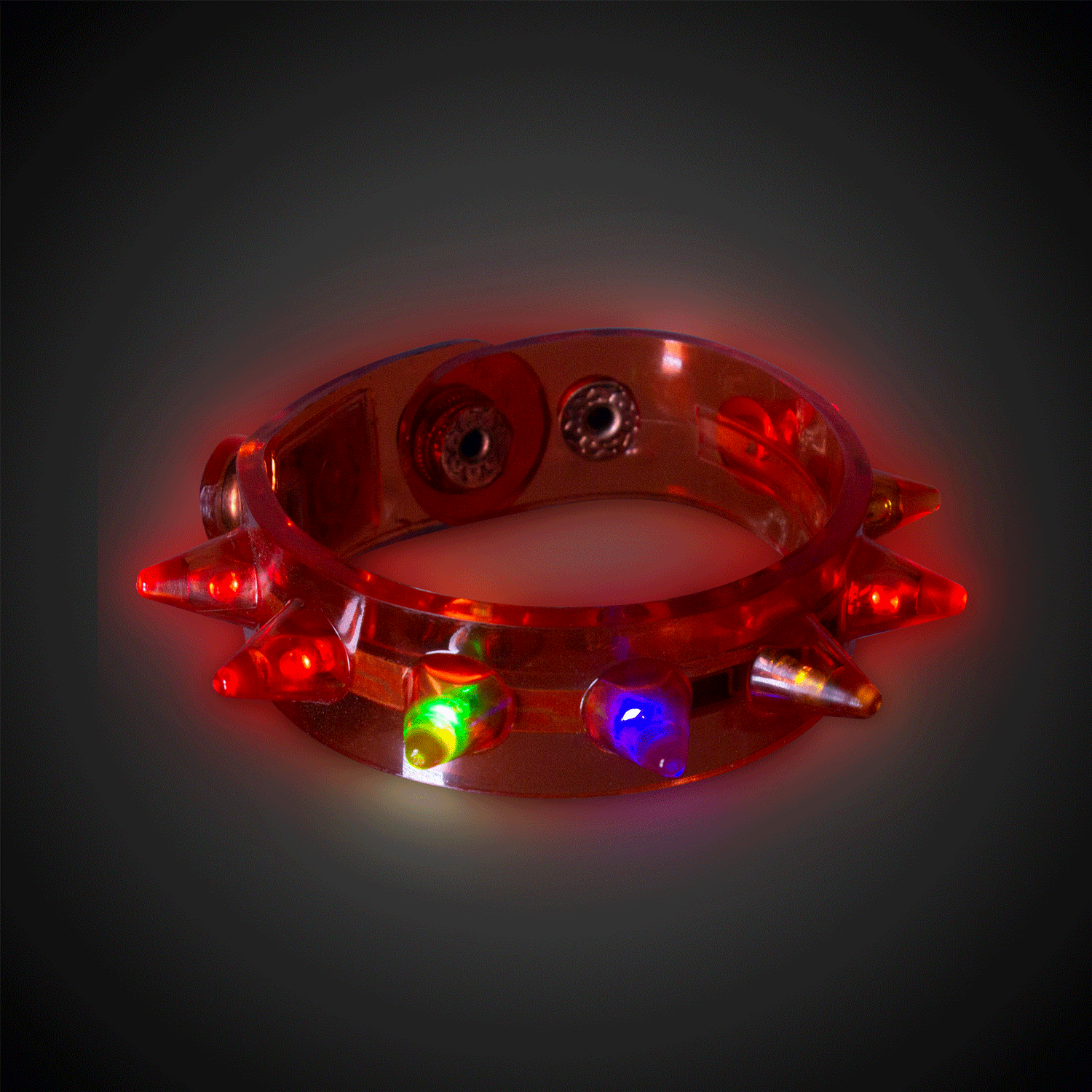 LED Spike Bracelets