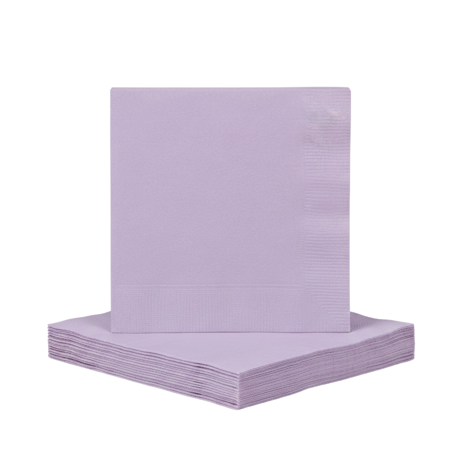 Lavender Solid Beverage Napkins, 40ct