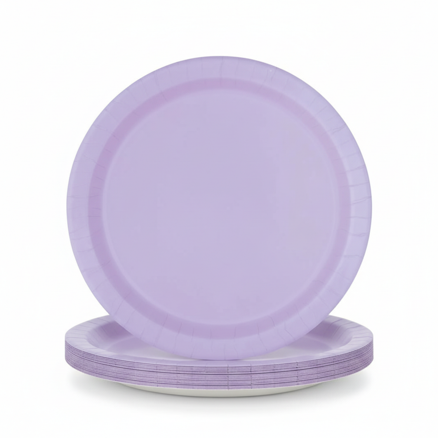 Lavender Solid Round 9" Dinner Plates, 20ct