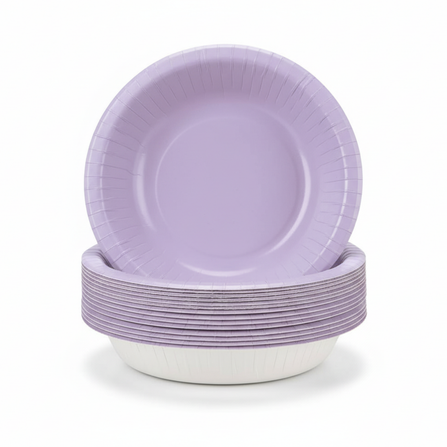 Lavender Solid 20oz Paper Bowls, 20ct