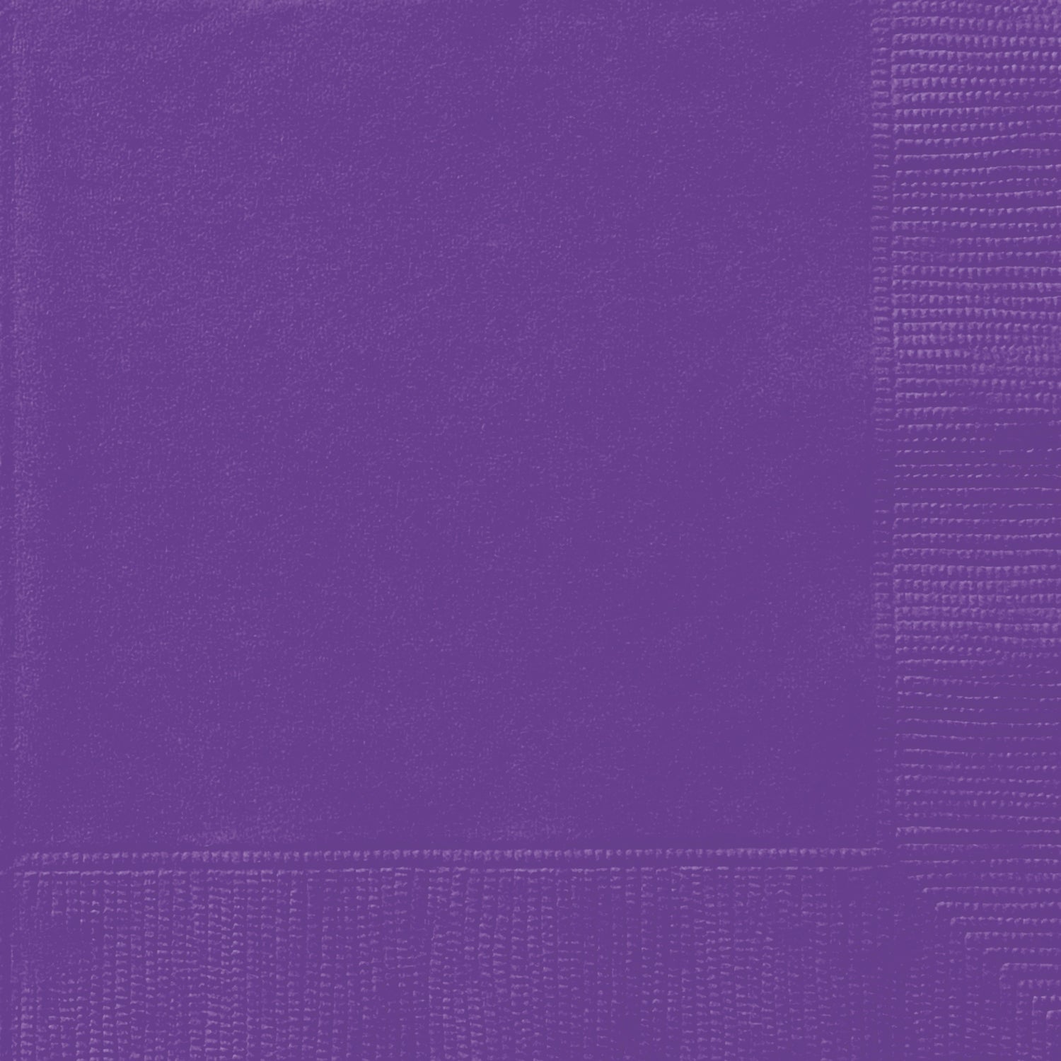 Neon Purple Solid Beverage Napkins, 40ct