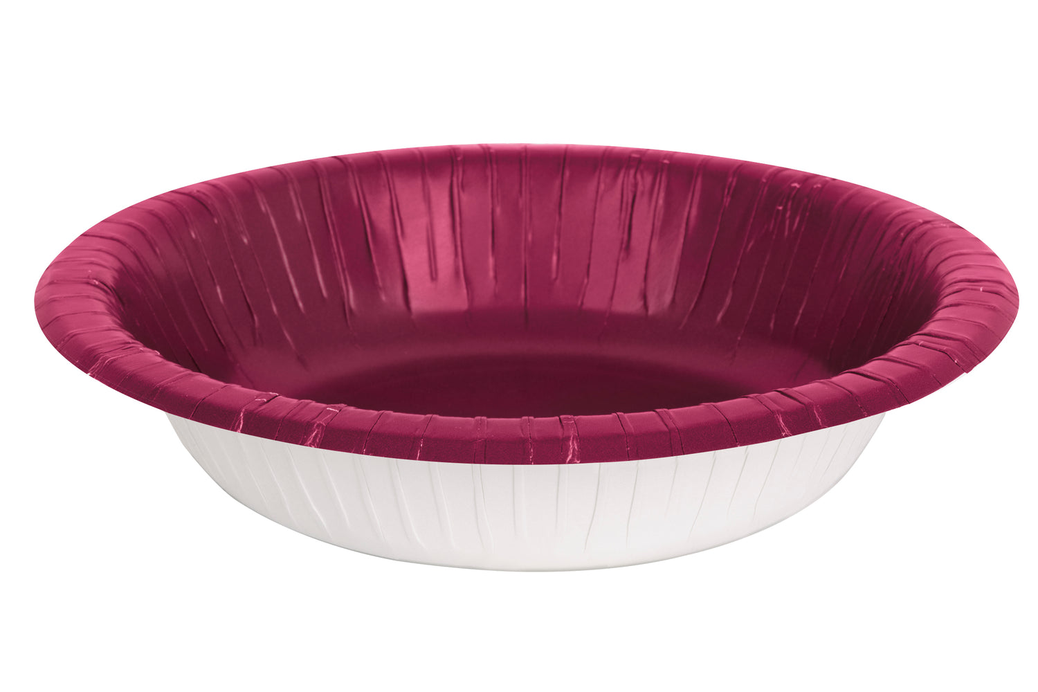Burgundy Solid 20oz Paper Bowls, 20ct - Image 2