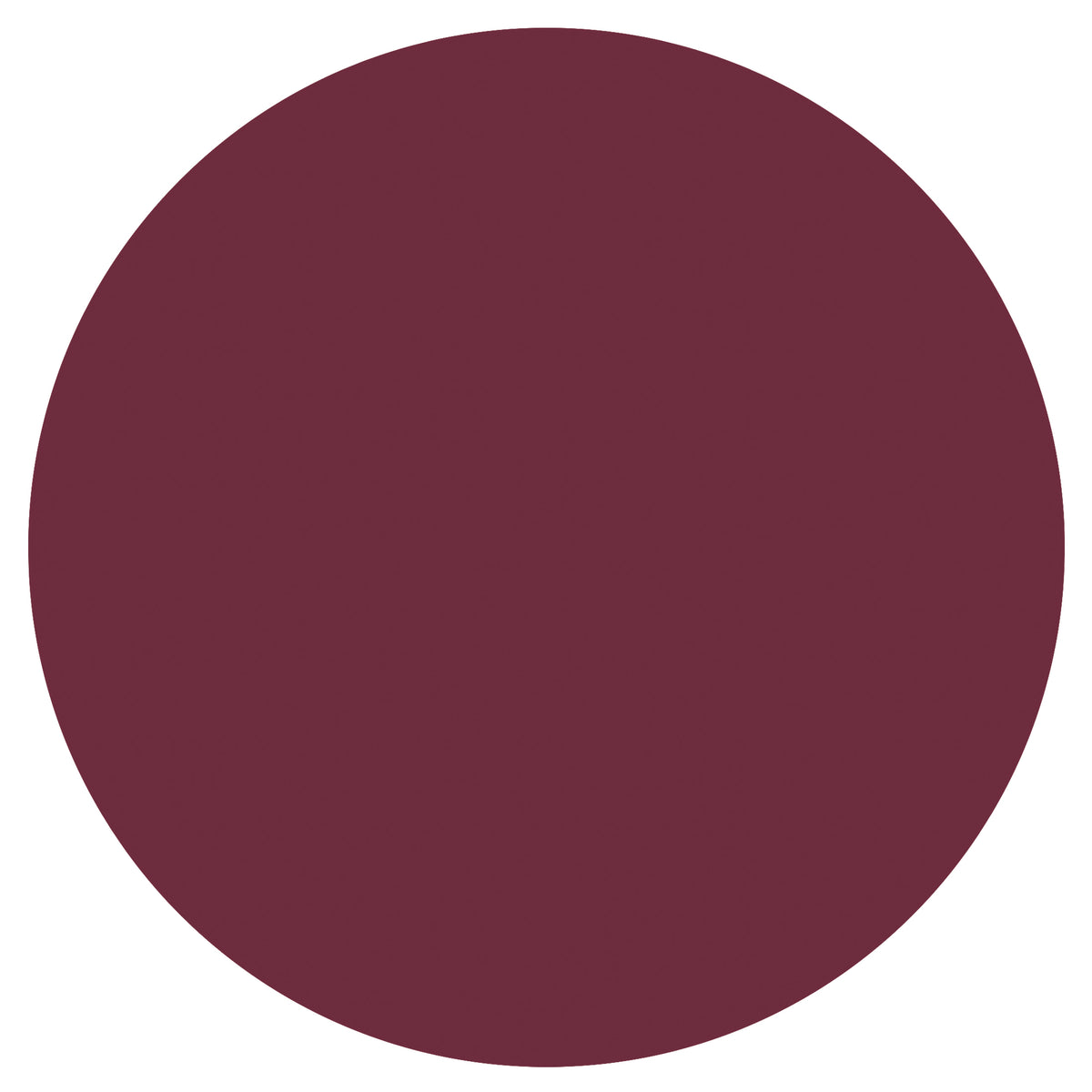 Burgundy Solid Round Plastic Table Cover, 84" - Image 3