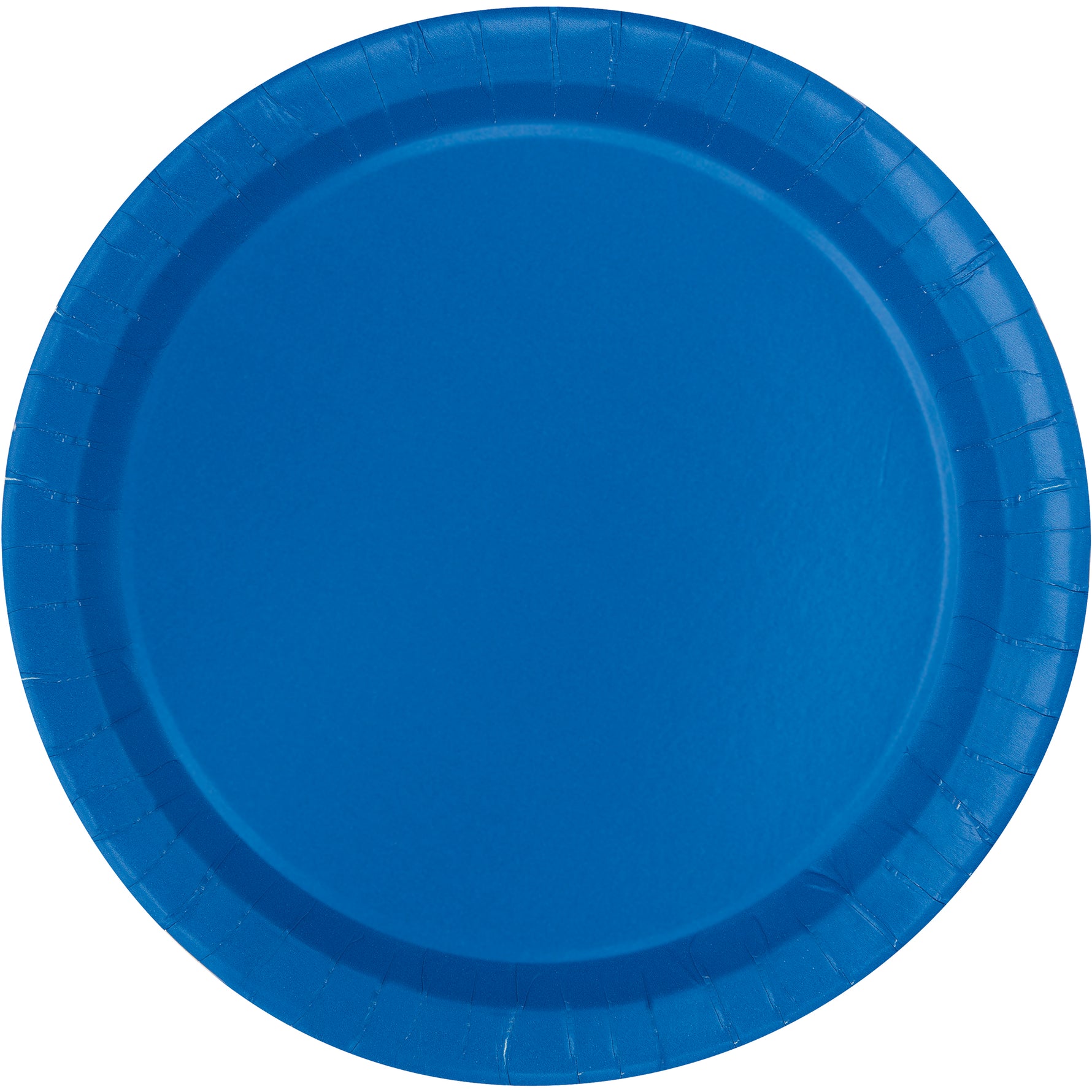 Royal Blue Solid Round 9" Dinner Plates, 20ct