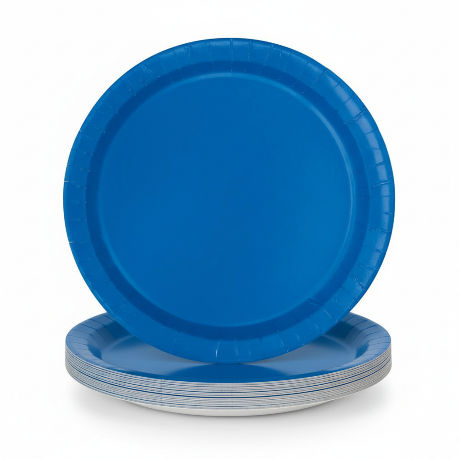 Royal Blue Solid Round 10" Dinner Plates, 20ct
