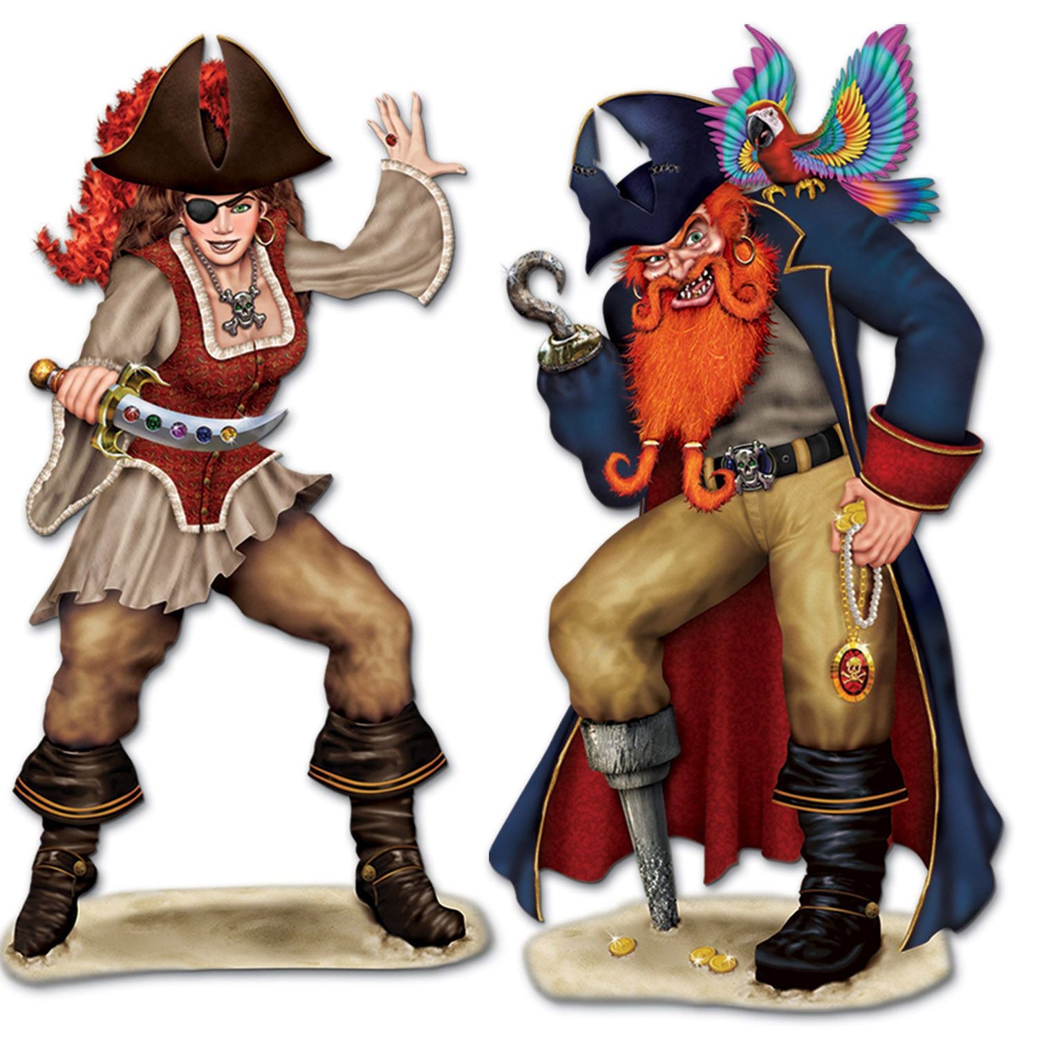 Dueling Pirates Props