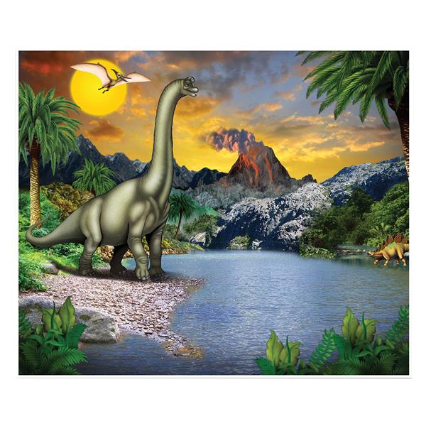 Dinosaur Wall Mural Backdrop