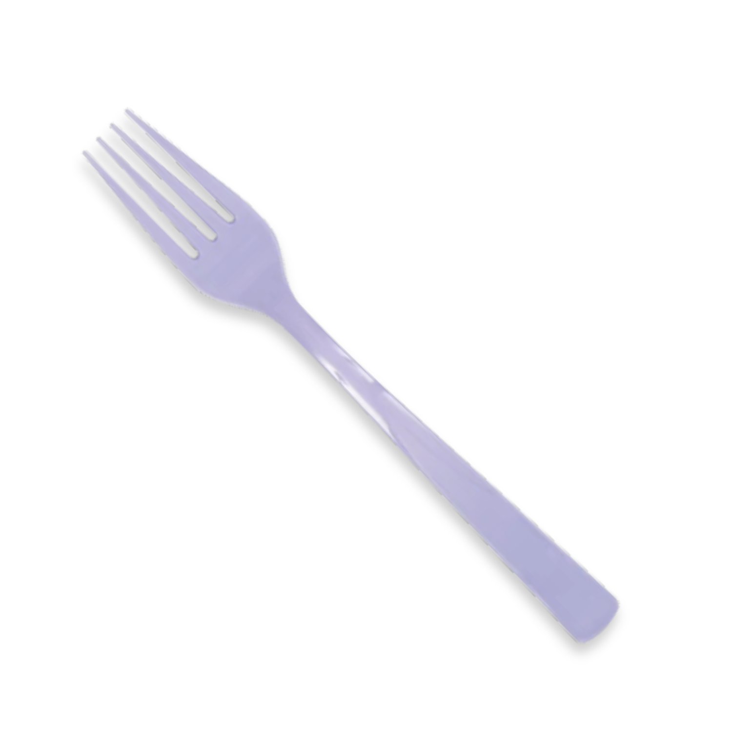 Lavender Solid Plastic Forks, 18ct