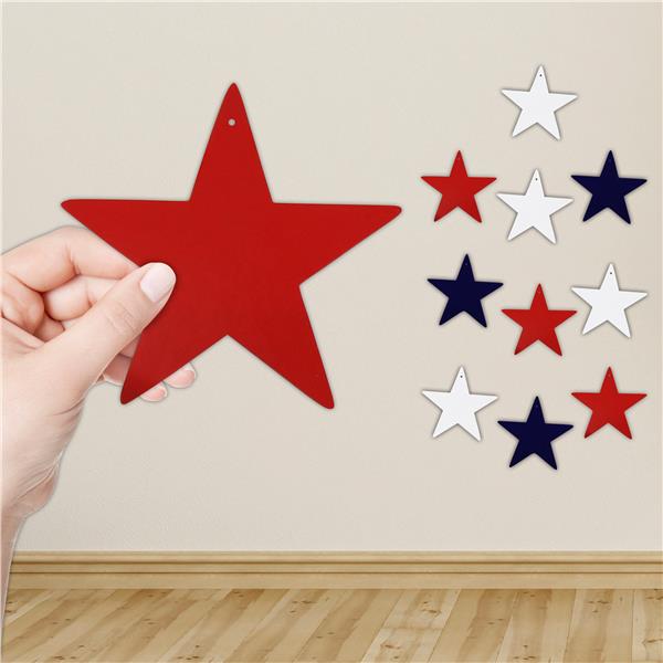 Patriotic Star Cutouts