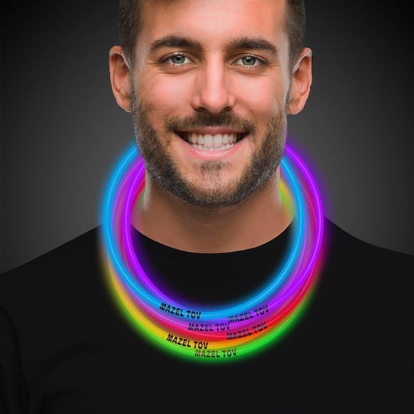 Mazel Tov 22" Glow Necklaces