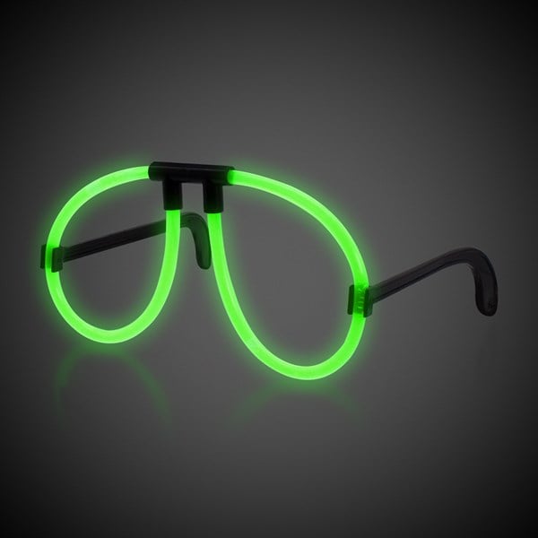 Green Glow Eyeglasses