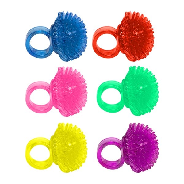 LED Porcupine Jelly Rings