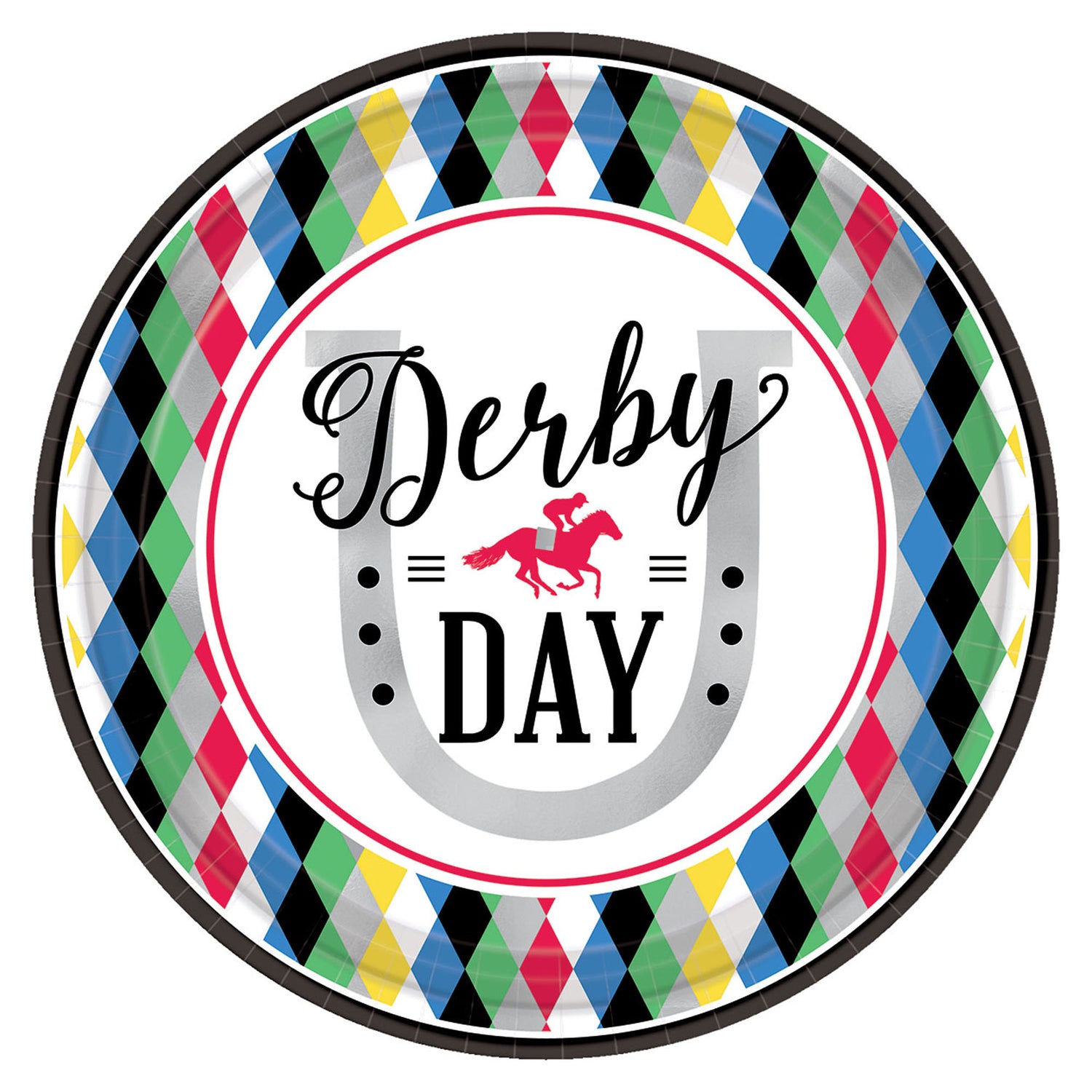 Derby Day 9" Plates