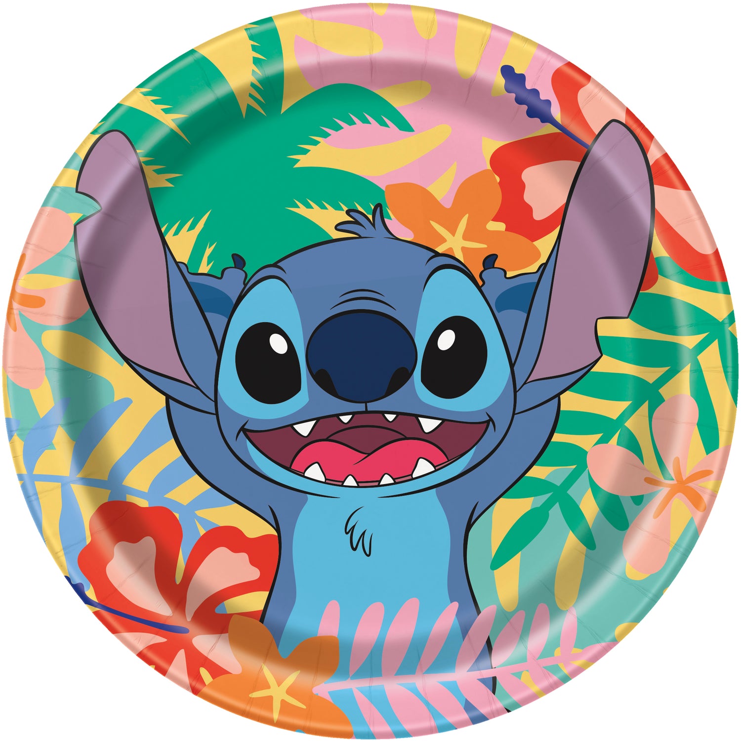 Disney Stitch Round 7" Dessert Plates, 8ct