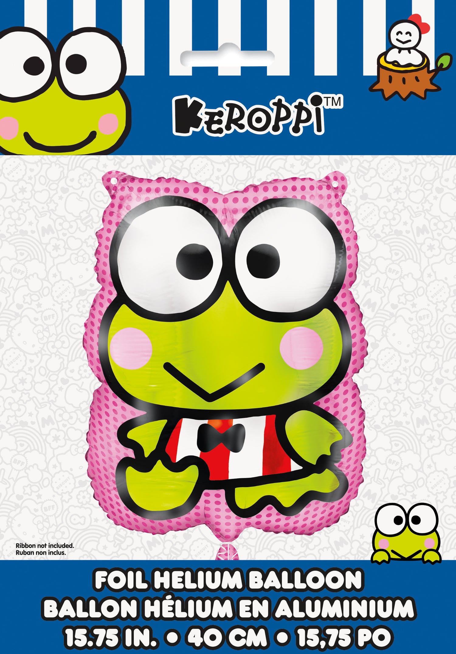 Keroppi Shaped 24" Giant Foil Balloon - Packaged - Image 2